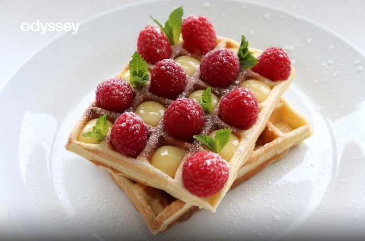 Lemon Ricotta Waffle