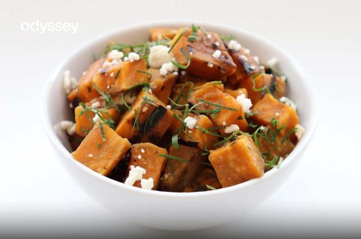 Grilled Sweet Potato