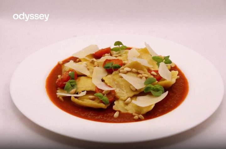 Spinach & Ricotta Ravioli